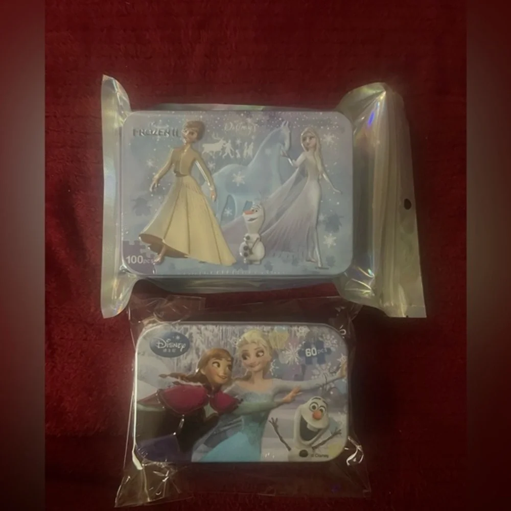 Disney Frozen Puzzle Set Bundle of Two
